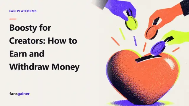 Cover: Boosty for Creators: How to Earn and Withdraw Money