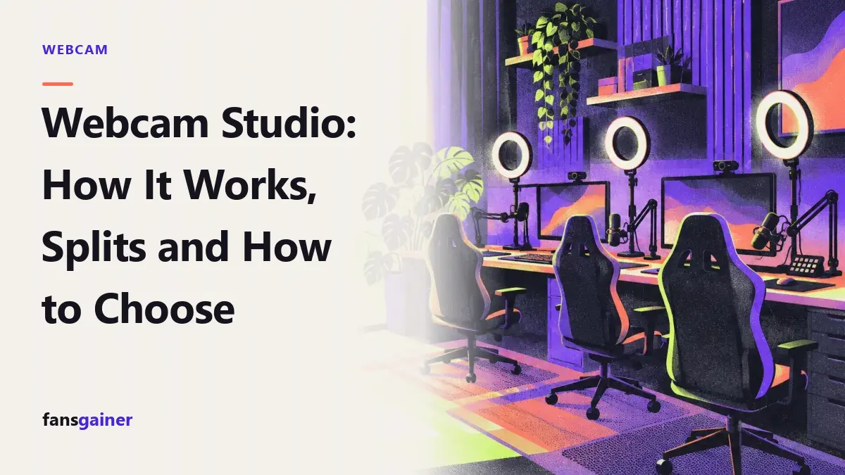 Cover: Webcam Studio: How It Works, Splits and How to Choose
