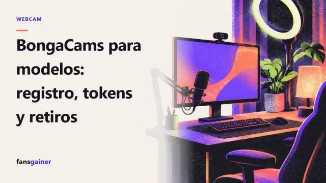 Portada: BongaCams para modelos: registro, tokens y retiros