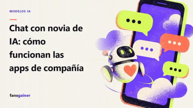 Portada: Chat con novia de IA: cómo funcionan las apps de compañía