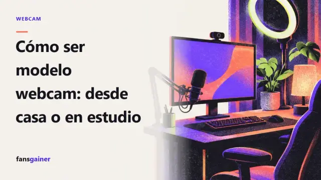 Portada: Cómo ser modelo webcam: desde casa o en estudio