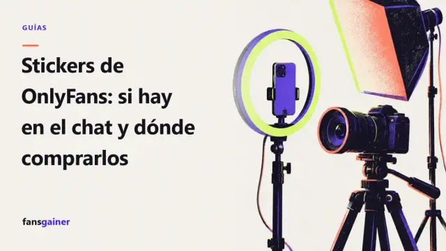 Portada: Stickers de OnlyFans: si hay en el chat y dónde comprarlos