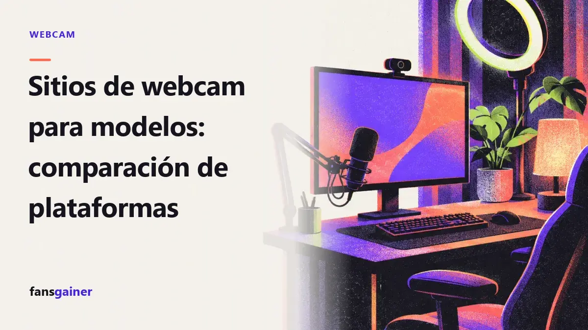 Portada: Sitios de webcam para modelos: comparación de plataformas