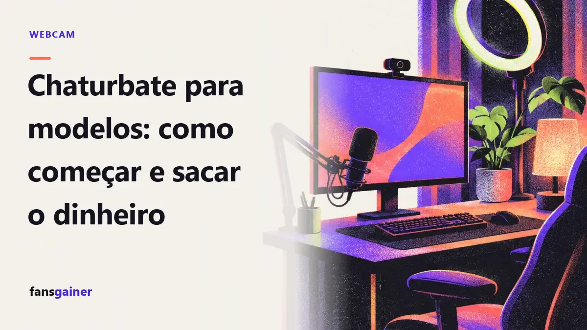 Capa: Chaturbate para modelos: como começar e sacar o dinheiro