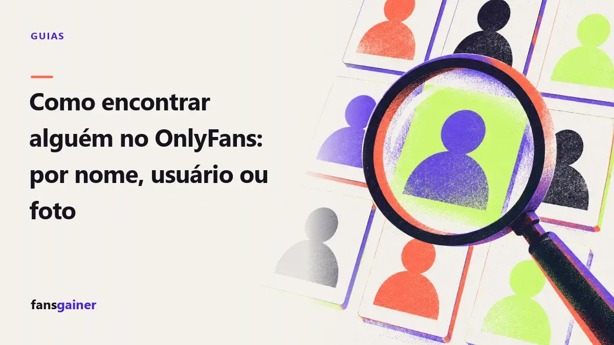 Capa: Como encontrar alguém no OnlyFans: por nome, usuário ou foto