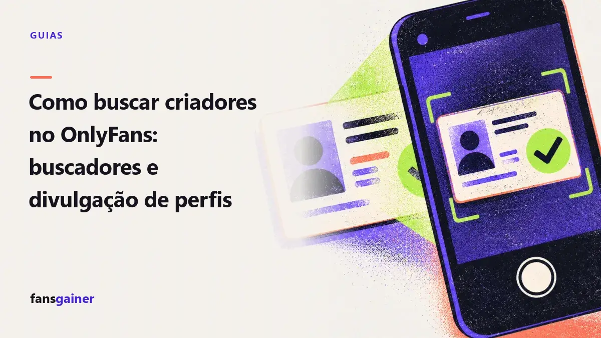 Capa: Como buscar criadores no OnlyFans: buscadores e divulgação de perfis