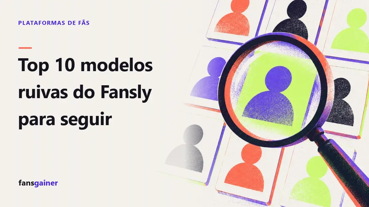 Capa: Top 10 modelos ruivas do Fansly para seguir