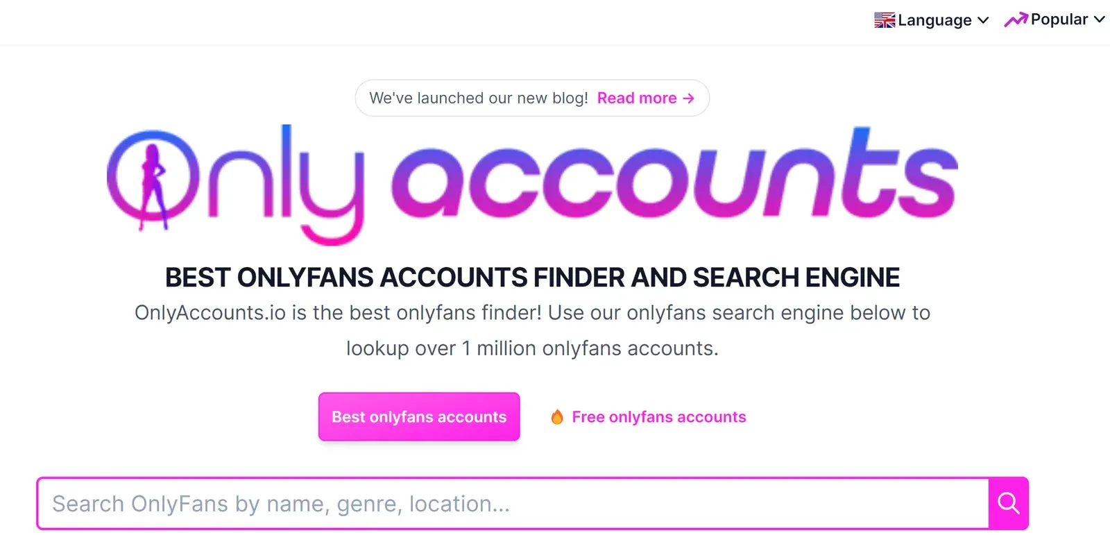 Resultados de búsqueda de Onlyaccounts.io