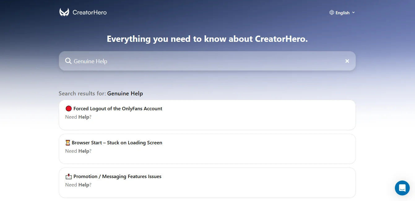 Illustration 12 for the material “Review of CreatorHero CRM for OnlyFans, agencies and solo models”