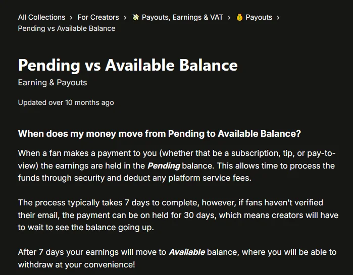 Illustration 4 for the material “Fanvue review, AI tools and how to make money on them in 2025”